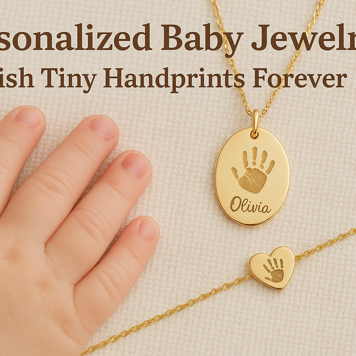 Personalized Baby Jewelry – Cherish Tiny Handprints Forever