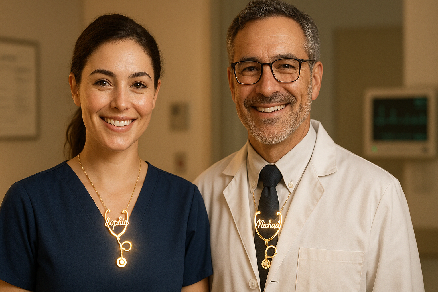 Why Every Nurse and Doctor Deserves a Personalized Stethoscope Necklace