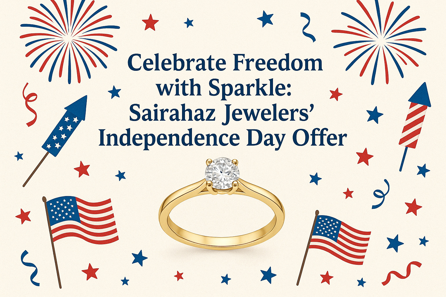 Celebrate Freedom with Sparkle: Sairahaz Jewelers' Independence Day Offer