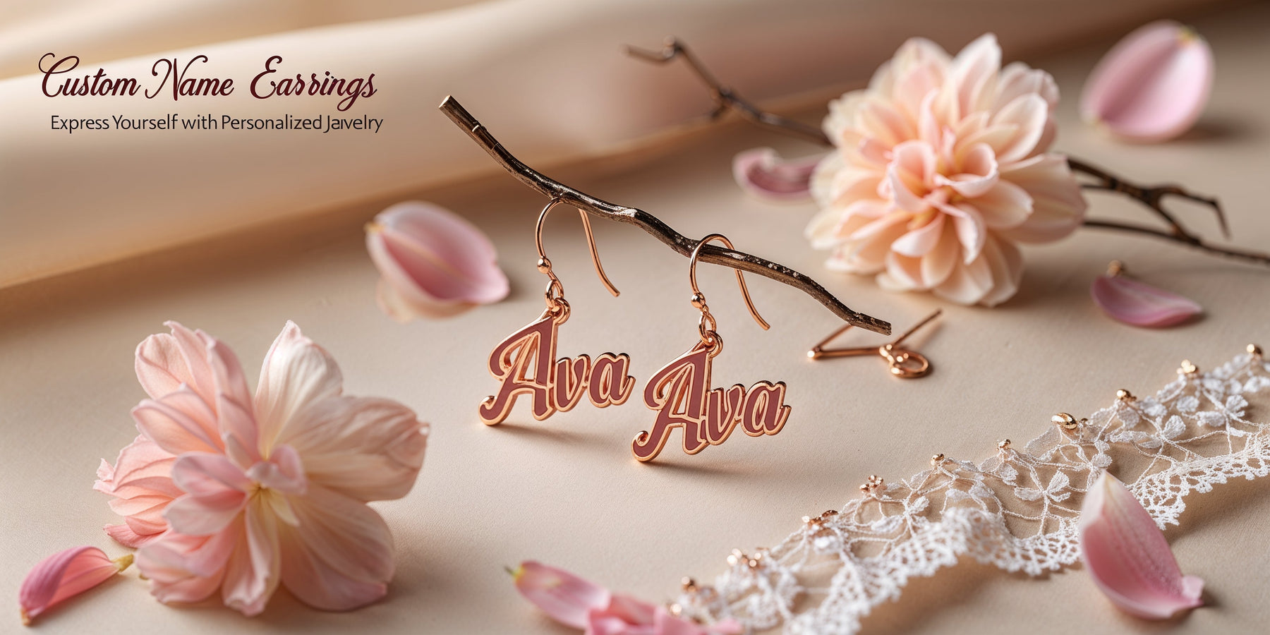 Custom Name Earrings: Express Yourself with Personalized Jewelry