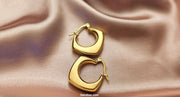 Gold Plated Earrings-18k GP Women Earring-Sairahaz Jewelers