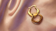 Gold Plated Earrings-18k GP Women Earring-Sairahaz Jewelers