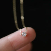 Versatile Sparkling Zircon Sterling Necklace-Pendant-Sairahaz Jewelers
