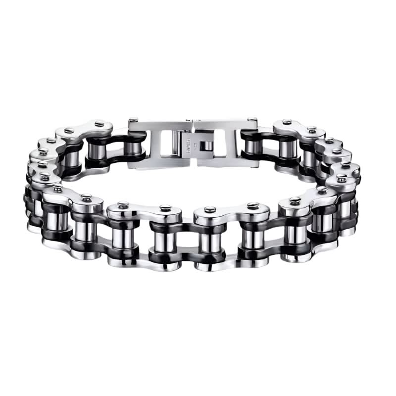 Motorcycle Bike Chain Bracelet for Men-Bracelet-Sairahaz Jewelers