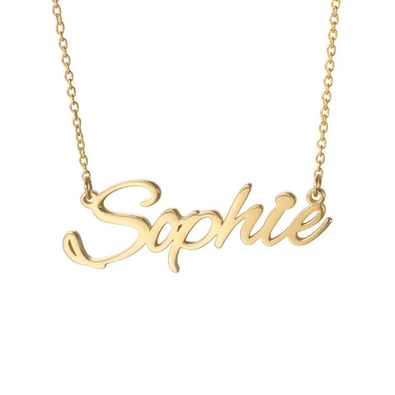 Sterling Silver Customized Name Necklace