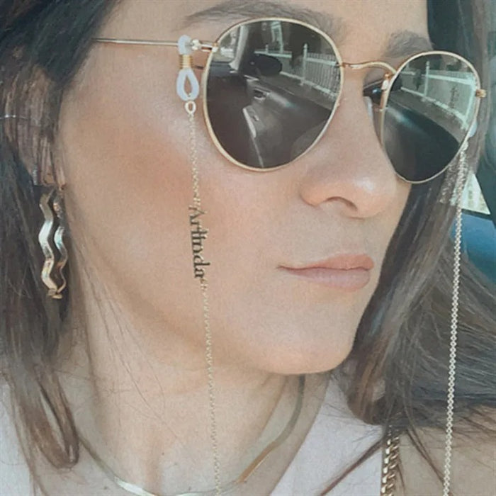 Personalized Eyeglasses Name Strap Chain
