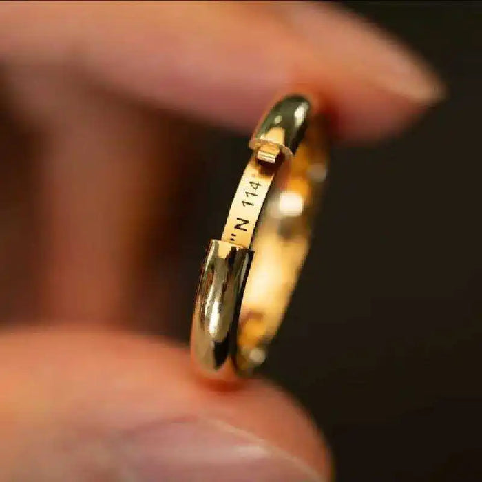 Bold Twist Engraved Ring – Sairahaz Jewelers