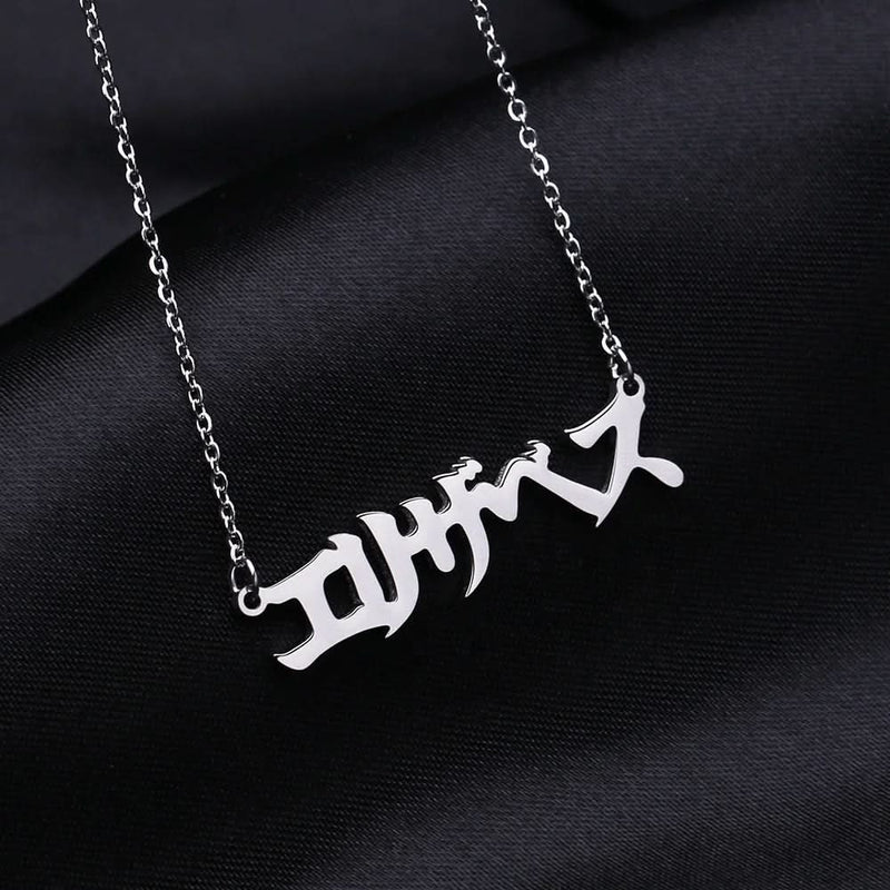 Japanies Custom Name Necklace