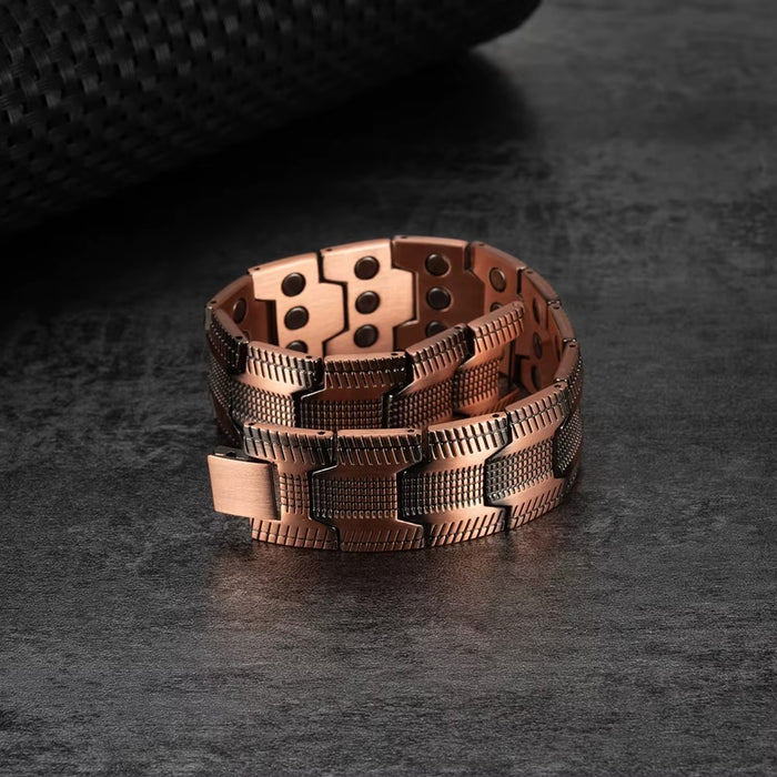Vinterly Arrow Chain Copper Magnetic Bracelet