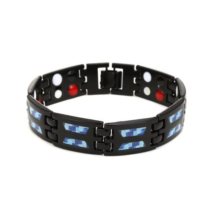 Men's Carbon Steel Magnetic Bracelet