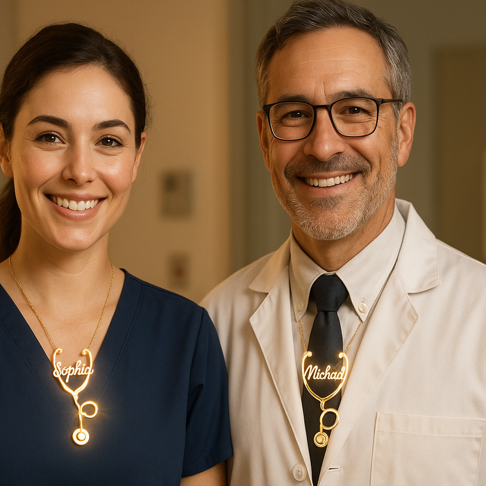 Why Every Nurse and Doctor Deserves a Personalized Stethoscope Necklace