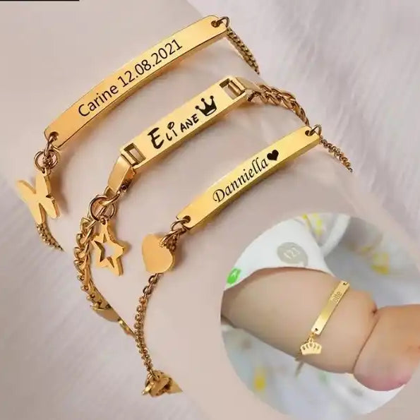 Personalized Baby Name Necklaces