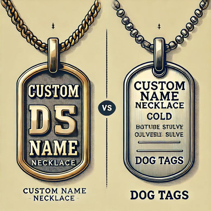 Custom Name Necklaces vs. Dog Tags: Which Style Is Right for You?