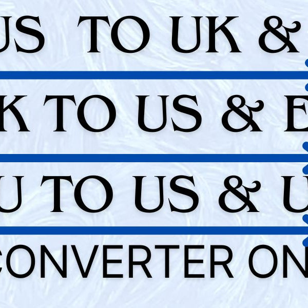 Ring Size Converter US to EU & UK