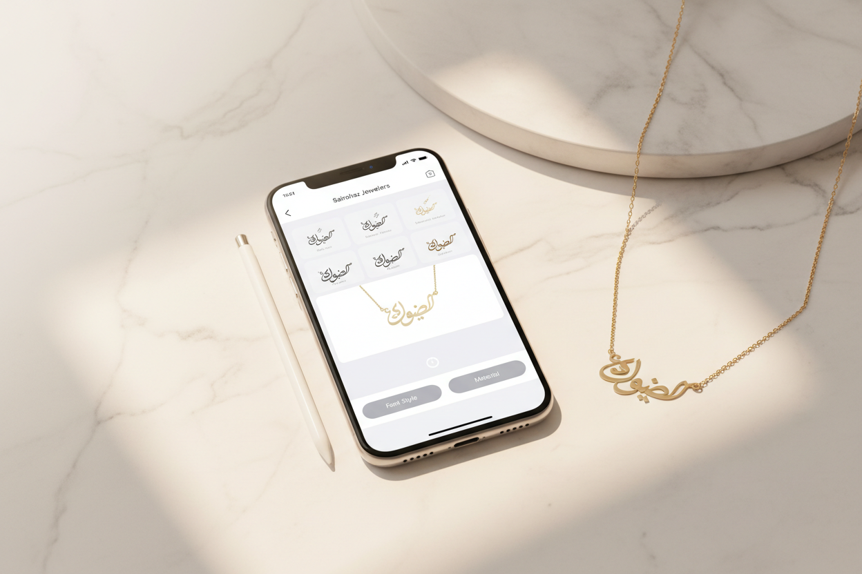 Can I preview the Arabic script before ordering? - Buyer's Guide