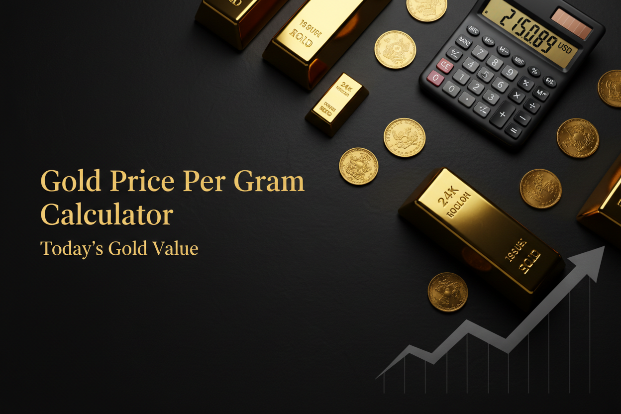 Gold Price Per Gram Calculator - Today's Gold Value