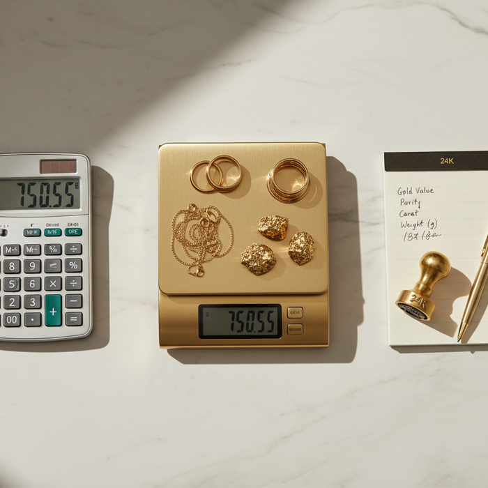 Gold Weight Calculator - Calculate Gold Value & Purity