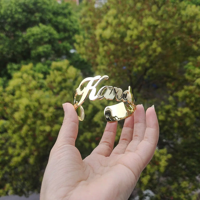 Can I get my custom name necklace in gold?