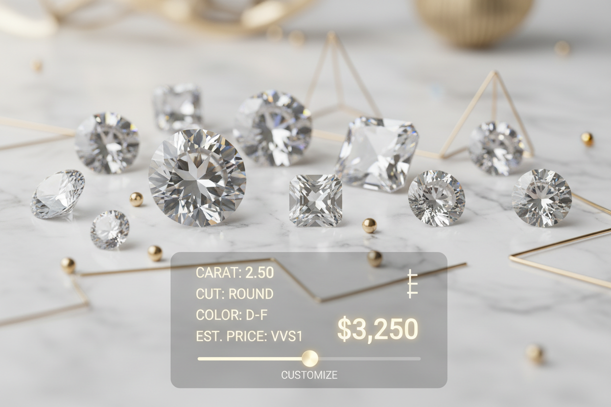 Moissanite Price Calculator