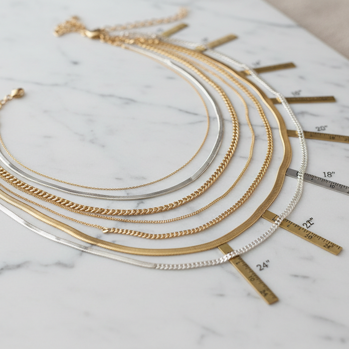 Necklace Length Calculator - Find Your Perfect Chain Length