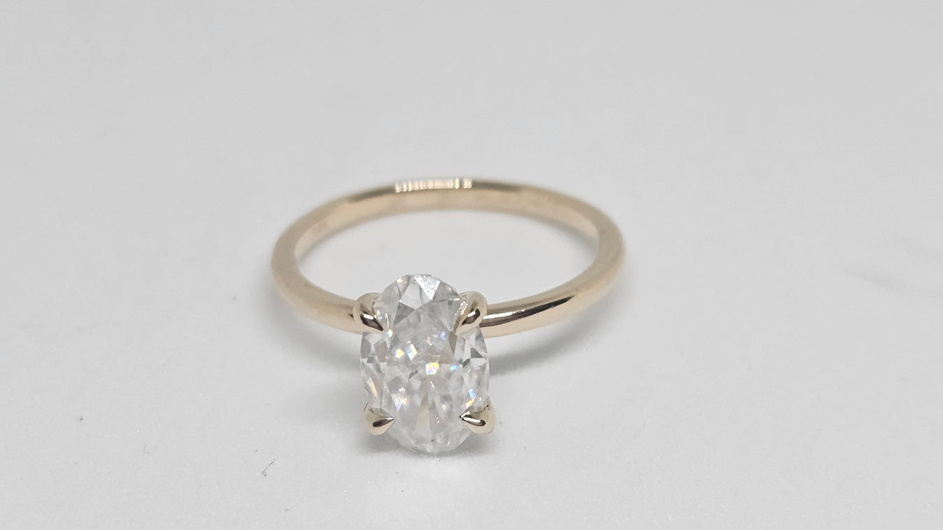 Moissanite Rings