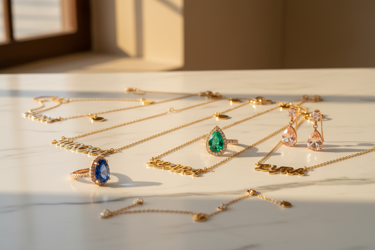 Initial Custom Necklaces