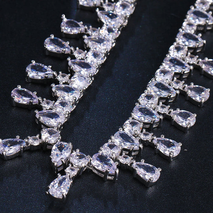 Special Occasions Glamorous Zircon Necklace