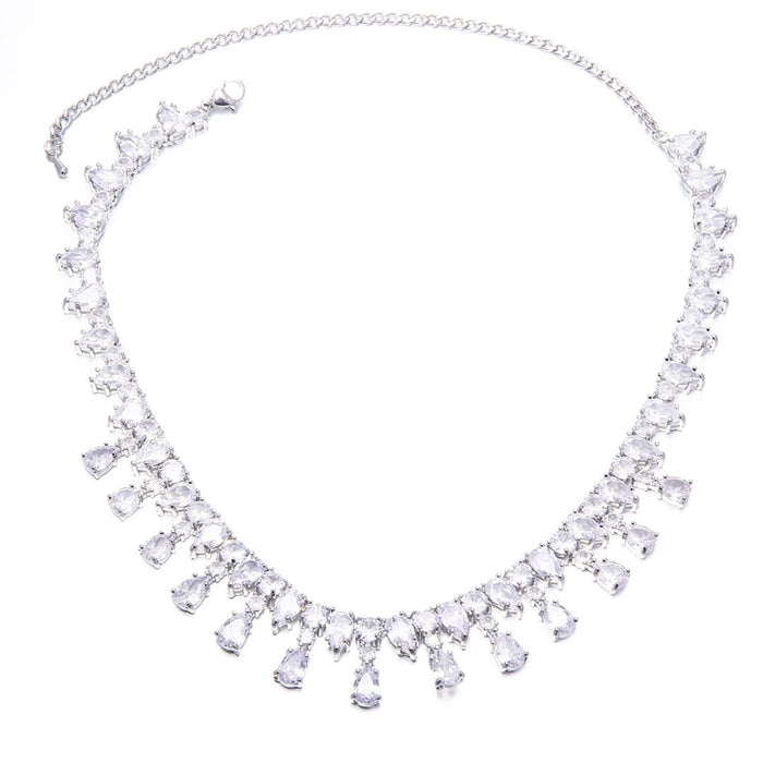 Special Occasions Glamorous Zircon Necklace