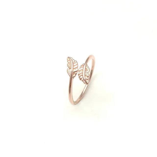 Rose gold plated ring