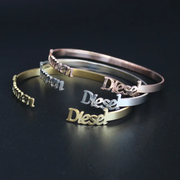 (Copy) (Copy) Custom Name Bracelet - SairaHaz Jewelers