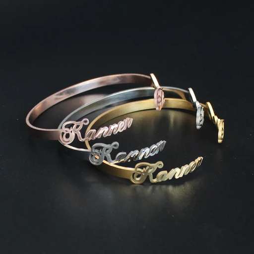 (Copy) (Copy) Custom Name Bracelet - SairaHaz Jewelers