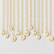 Necklace with Sign Language Symbols Sings Pendants-Personalized-Sairahaz Jewelers