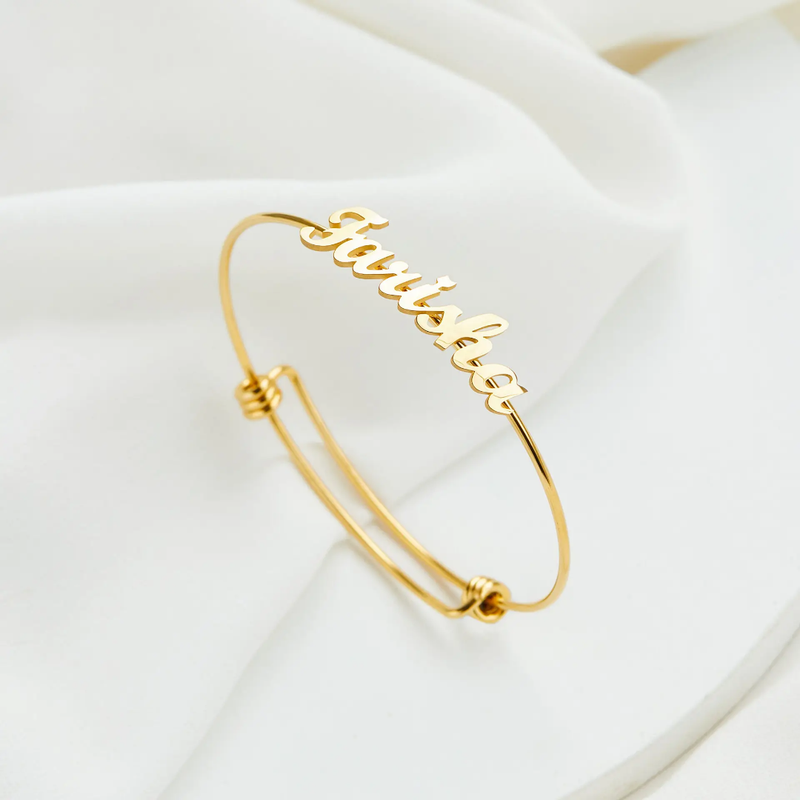 Custom Name Bracelet - view 1
