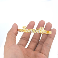 Custom Name Bracelet - view 1