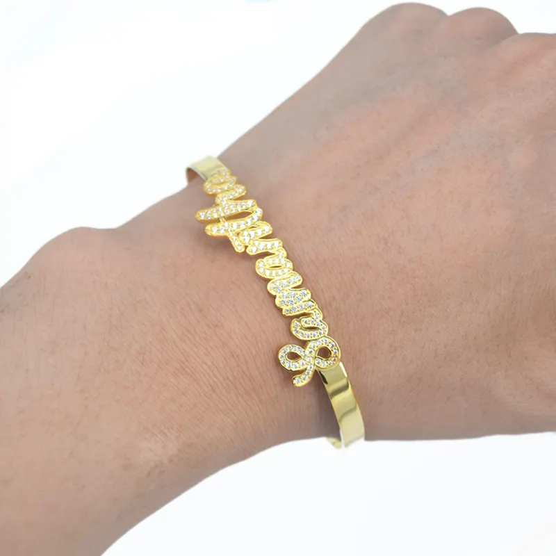 Custom Name Bracelet - view 3
