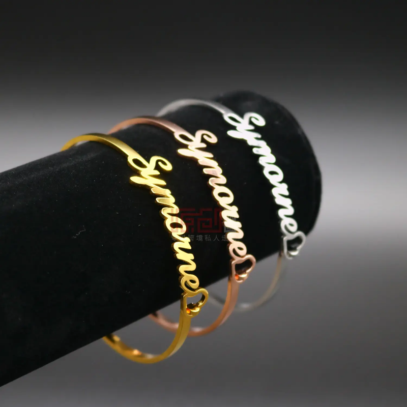 Women Custom Charm Gold Vermeil Bracelet