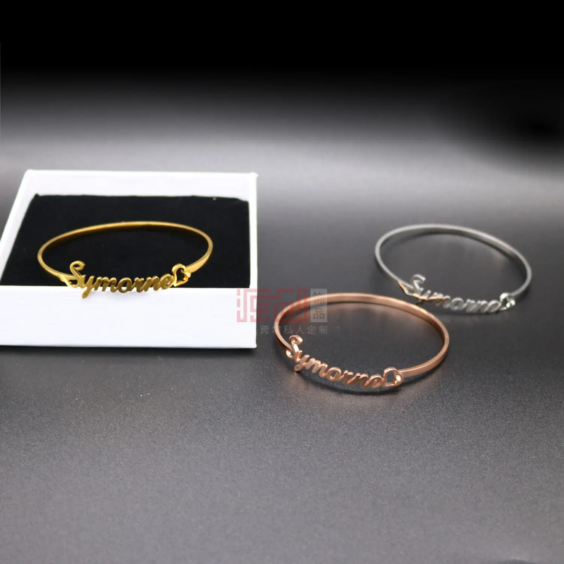 Women Custom Charm Gold Vermeil Bracelet