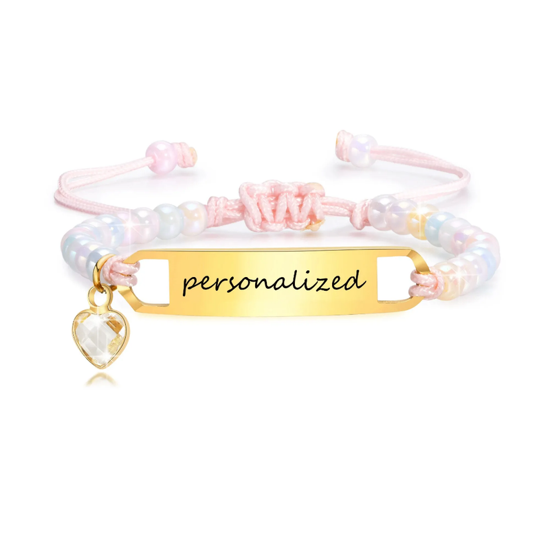 Newborn Rope Engrave kids Bracelet