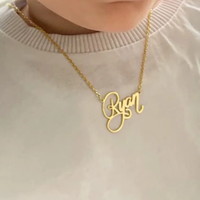 Children Custom Necklace - Name Necklace - Birthday Gift - Sairahaz