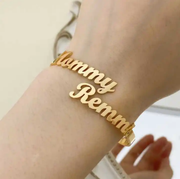(Copy) (Copy) Custom Name Bracelet - SairaHaz Jewelers