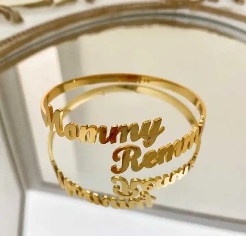 (Copy) (Copy) Custom Name Bracelet - SairaHaz Jewelers