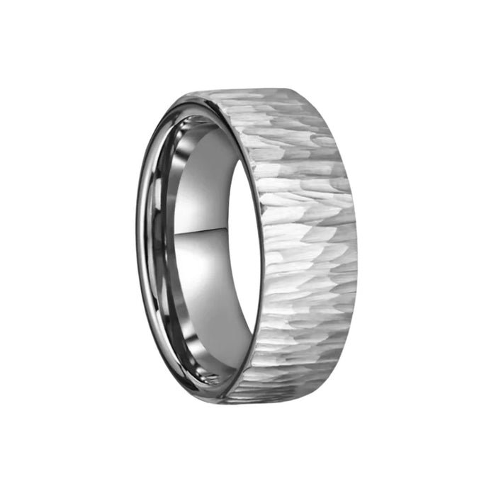 8mm Tungsten Carbide Vintage Wedding Ring-Rings-Sairahaz Jewelers