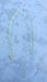 Blue Beads Necklace minimalist style Chain for Women Chain Gift for her