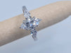 1 Carat Marquise 3 Stones Moissanite Ring-Rings-Sairahaz Jewelers