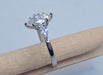 1 Carat Marquise 3 Stones Moissanite Ring-Rings-Sairahaz Jewelers