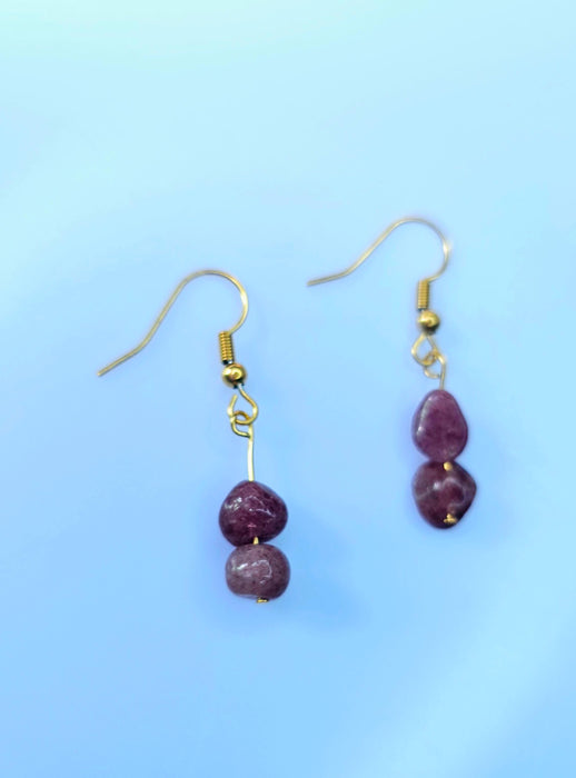 July Birthstone: Ruby July Birthstone Earrings