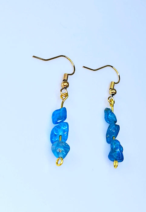 Apatite Earrings - December Birthstone Magic!