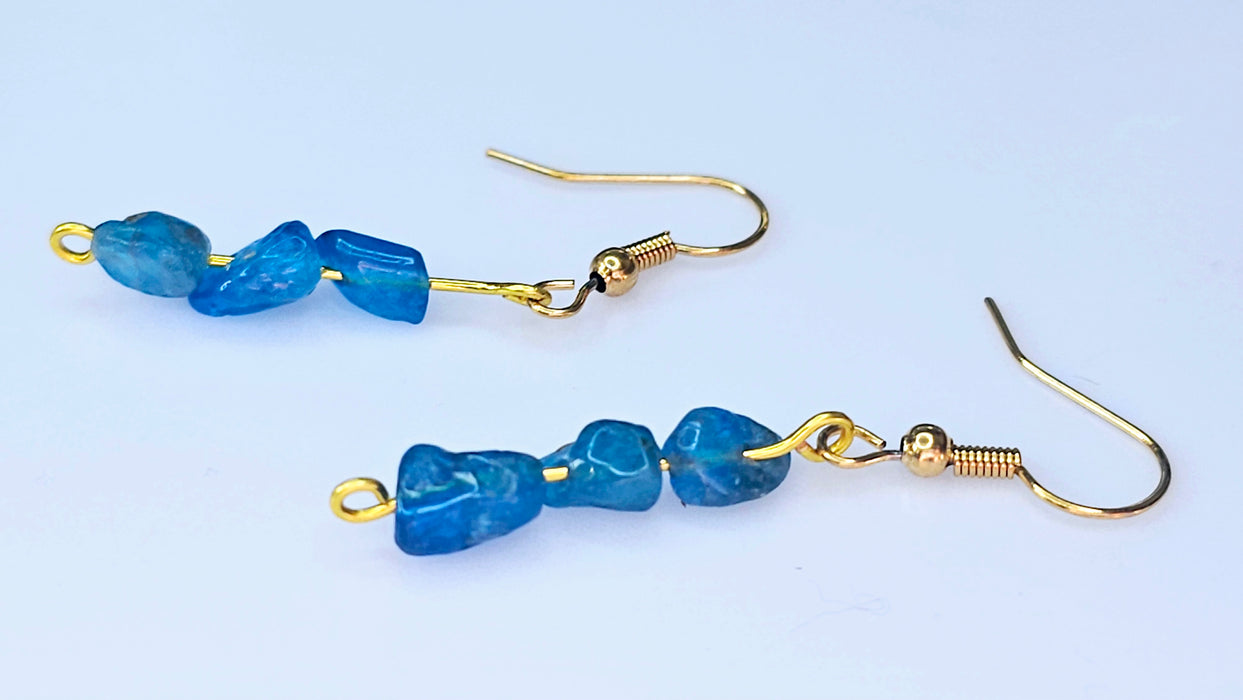 Apatite Earrings - December Birthstone Magic!