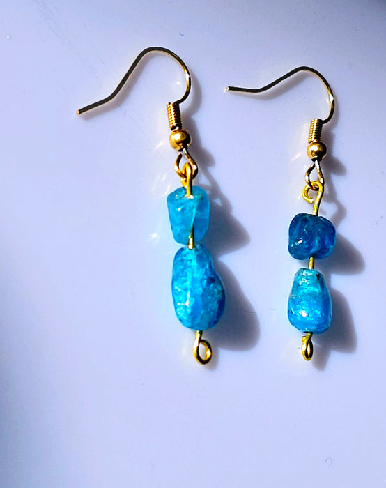 Apatite Earrings - December Birthstone Magic!