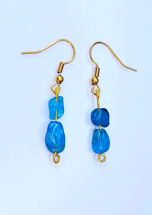 Apatite Earrings - December Birthstone Magic!